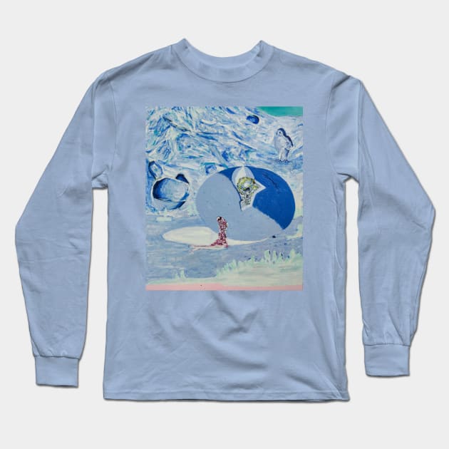 Food of the Gods Long Sleeve T-Shirt by MihaiCotiga Art